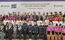 Dilovası’nda Amatör Sporculara Malzeme Desteği