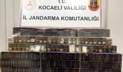 Dilovası’nda 5 Bin Paket Kaçak Sigara Ele Geçirildi